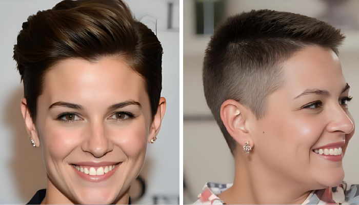 visage rond obèse coupe cheveux femme surpoids